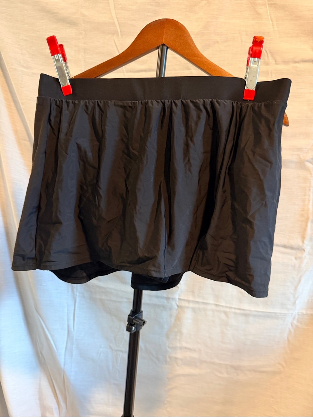 Miraclesuit Black Swim Skirt